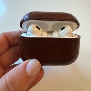 Brown Leather AirPods Pro Case / Cover